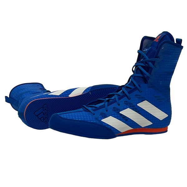 Adidas boksschoenen box hog blauw