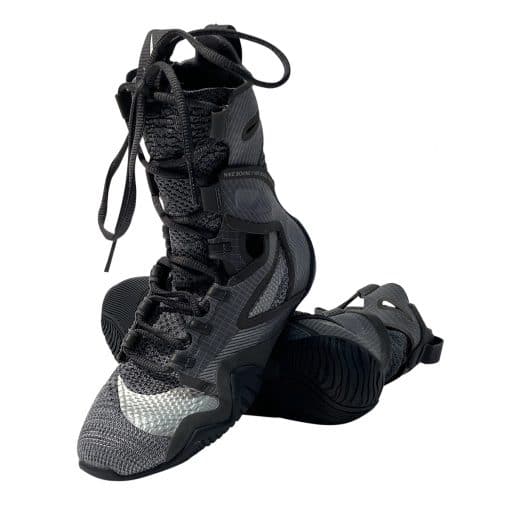 Nike Hyper KO2 Boksschoenen grijs/wit/zwart