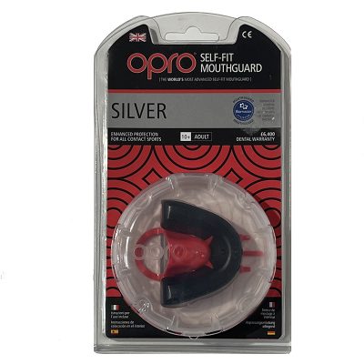 Opro Silver Mouthguard Bitje